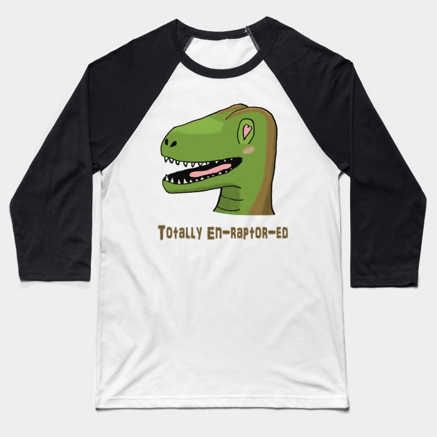 En-raptor-ed Baseball T-Shirt by Nightgong